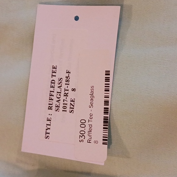 NWT J. Bailey Girl's Pretty Peach short set size 8 - Picture 5 of 9